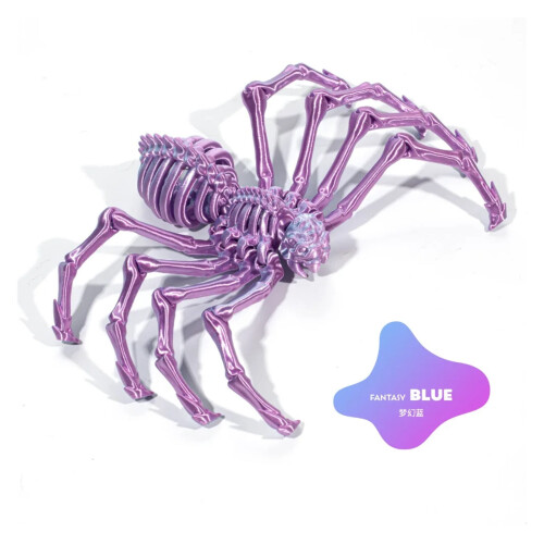 3D-printet realistisk edderkoppfigur – 1 stk.