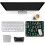 Αντιολισθητικό λαστιχένιο Mouse Pad 12x10 ιντσών με ραμμένες άκρες 3
