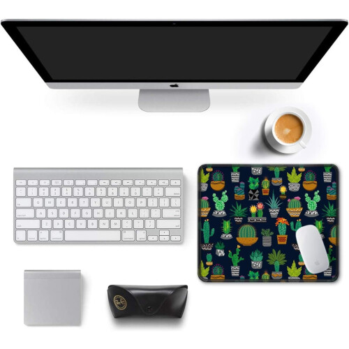 Αντιολισθητικό λαστιχένιο Mouse Pad 12x10 ιντσών με ραμμένες άκρες 2