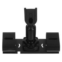 1 Set Camera Rear View Mirror Mount Zinc Alloy Abs Black for Vehicle Drivers Recording