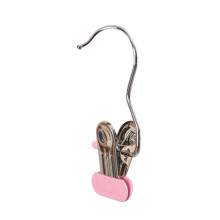 Stainless Steel Hanging Clips with Hooks 360 Rotating Space Saving Pins for Pants Hats & Towels Rust Proof Laundry & Organizer Set of 1