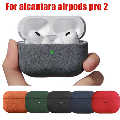 Θήκη από σουέτ για συμβατά με AirPods Pro3, Προστατευτικό κάλυμμα τυλιγμένο με 1