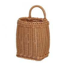 Hanging Wicker Basket for Cabinet Door – Organizer, Flower Pot, Wall/Door Storage, Great Gift (Compatible with Standard Doors)