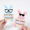 Σετ θήκης καρτών Bunny Money Cute Rabbit Design Paper Note Stand για γραφείο, γραφείο, σχολείο, τάξη, 6