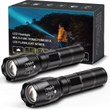Pacáiste 2 Tóirse LED, 1000Lumen, IP44 Uiscedhíonach, AAA