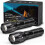 2-Pack LED Flashlight, 1000 Lumen, IP44 Waterproof, AAA 1