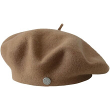 Damen-Wollbaske im klassischen französischen Stil, einfarbig, für den Winter