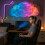 Lampa LED Cloud z synchronizacją muzyki, DIY3D Thundercloud, USB 1