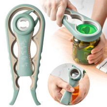 Ensemble de 2 ouvre-boîtes multiples en acier inoxydable vert