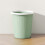 Ribbed plastic trash can small 1.5-gallon 6