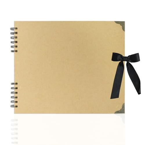 Scrapbookalbum Kraft 60 sidor 10x12 tum