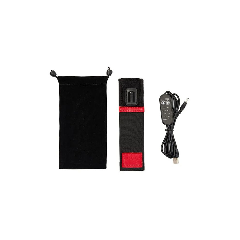 Adjustable Camera Lens Heating Strip Portable Telescopic DSLR Lenses Heater Button Operation Warmer