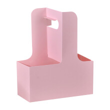 Bolsas de papel kraft para ramos de flores con asas – Paquete de 10