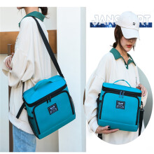 Sac isotherme pour le déjeuner avec bandoulière, sac isotherme pour aliments, sac isotherme en aluminium, grande capacité pour le travail,