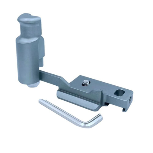 Pour   M100 M200 Camera L Bracket Hand Grip Quick Release Plate Shoot Hand Grip Holder Board (Gris Argent) 1