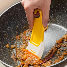 Food-Grade Silicone Spatulas 2pcs for Cooking and Cleaning