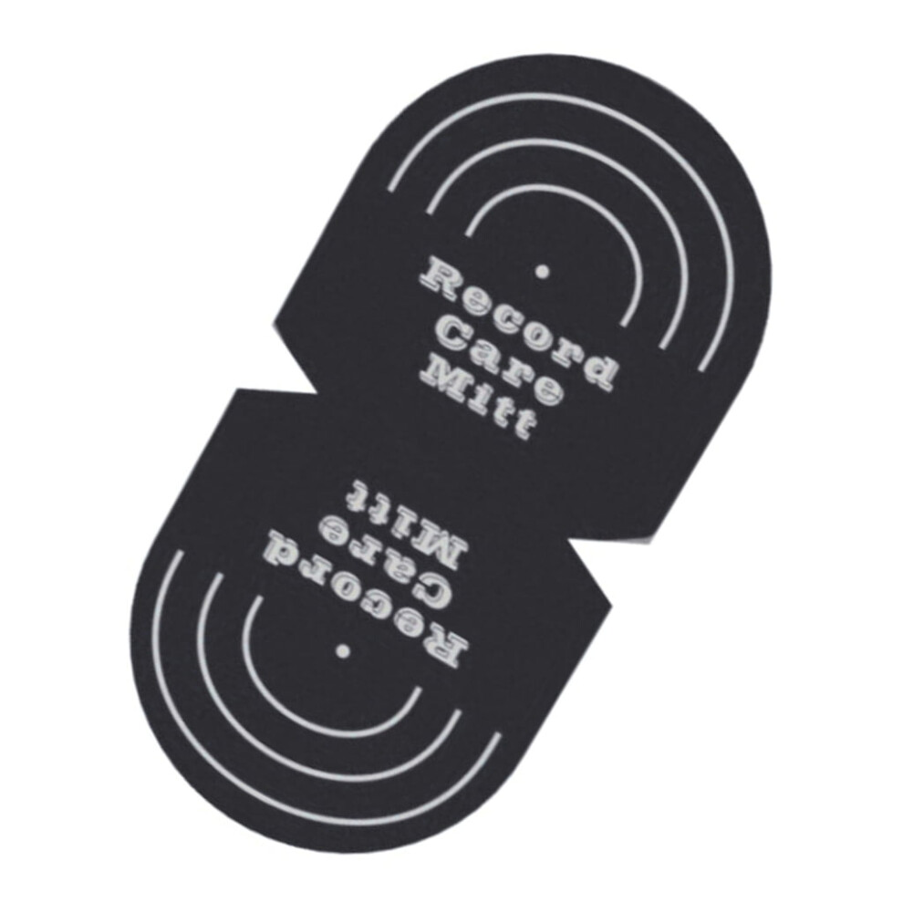 Antistatic Record Gloves 2Pieces Record Handler Mitt For Protecting And Maintaining Sound 9399596552026