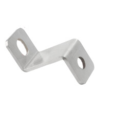 Ultra-Reinforced Z Shaped Corner Brackets With U Clamp Design For Tarnish Resistant Structural Support