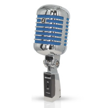 Vintage dynamische microfoon, supercardioïde XLR-aansluiting