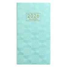 Pleanálaí Míosúil Seachtainiúil 2026 Méid Póca 6.8x3.8 Orlach