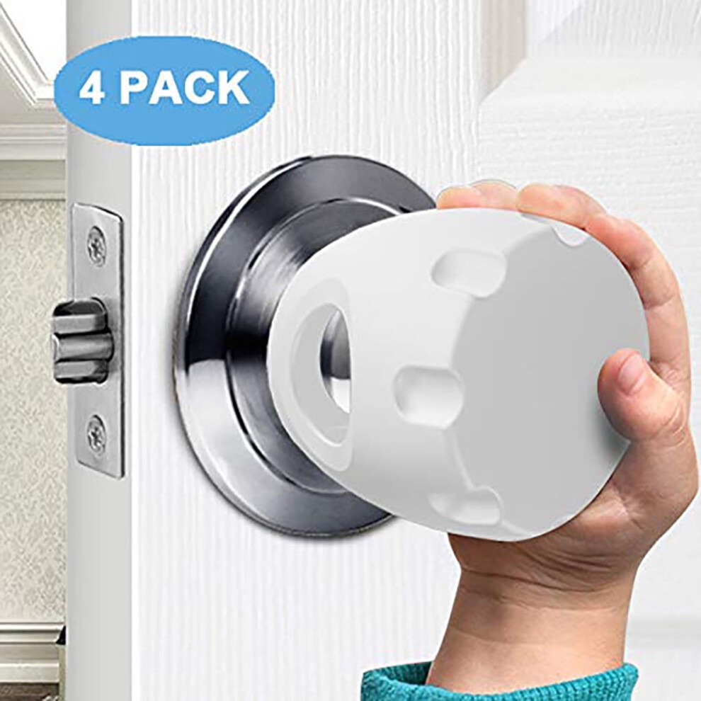 Clearance Doorstop under $5 Proof Handle Knob Door Child Cover Doorknob Baby Safety Knob Door Tools & Home Improvement