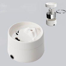 Pet Constant Temperature Feeding Container and Dog Food Dispenser Large Capacity Household Pet Feeder with Water Dispenser for Puppies and Dogs (C)