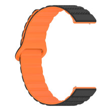 Silikon 18mm/20mm/22mm klockarmband med fäste Vattentålig Allergifri Passar för vardagsbruk