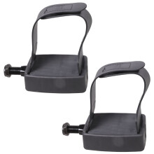 Motionscykelpedaler 9/16" eller 1/2" gänga – par