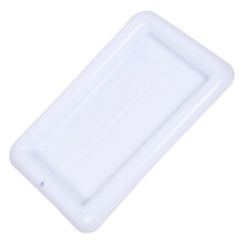 Faltbarer PVC-Eiskübel, weiß, 1 Stück