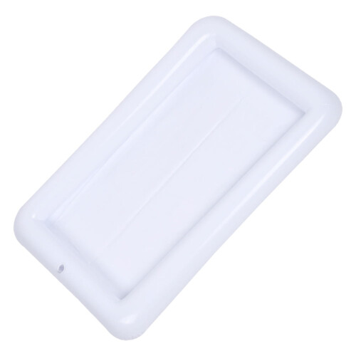 Faltbarer PVC-Eiskübel, weiß, 1 Stück