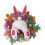 Ghirlanda di Pasqua con coniglietto e uova, 30 cm 1