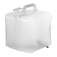 Zusammenklappbarer Wasserspeicherwürfel, 2,6 Gallonen, tragbar, mit Zapfhahn