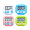 Multifunctional Magnetic Digital Timer Clock,Large Screen Count Countdown Timer,Magnetic & Digital Electronic 7