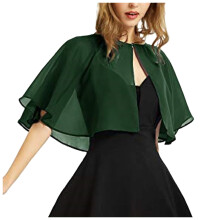 Xale feminino de chiffon macio – Ideal para noite, casamento, estilo melindrosa, cachecol de inverno e para cobrir os braços – Compatível com