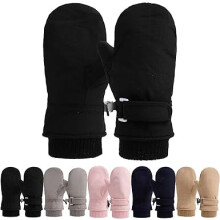 Kids Snow Gloves, Toddler Snow Gloves, Winter Cold Weather Windproof Warm Mittens For Boys Girls