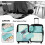 Packwürfel-Set, Reiseorganizer für Koffer, 8-teilig 3