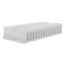Class Schedule Pocket Chart Cell Phone Storage Box White PVC 1 Set