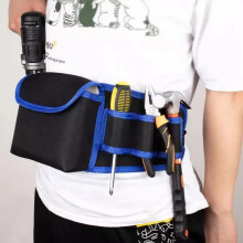 Sac à outils multipoches pour la menuiserie et la réparation en extérieur
