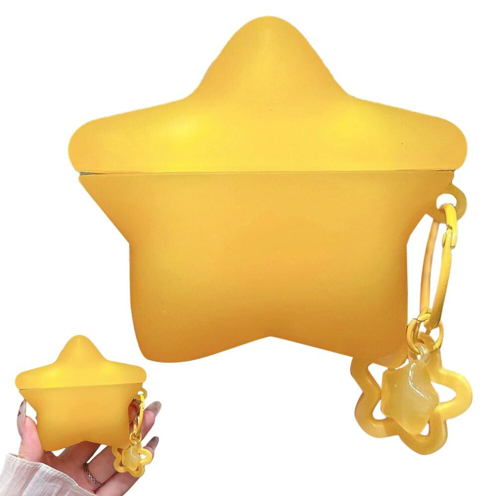 3D Star Silicone Earbuds Case For Airpods Pro 3 With 9066521239542