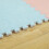 Υπνοδωμάτιο βελούδινο χαλί patchwork κομοδίνο τετράγωνο αφρώδες μαξιλάρι παχύ 4