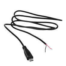 Cabo extensor de alimentação USB-C para 2 pinos 5V 3A