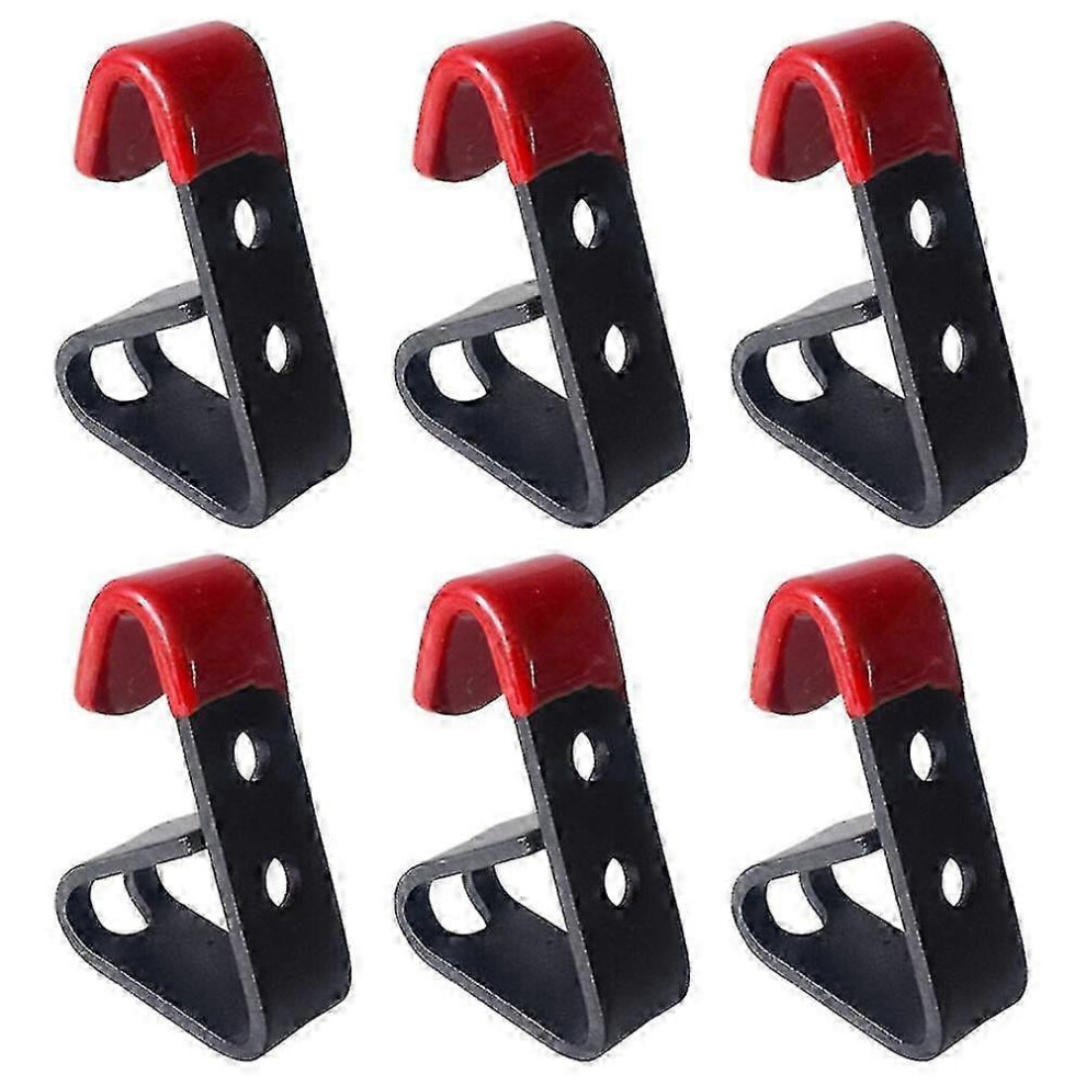 6Pcs Tire Wheel Rim Hub Hanging Metal Hook Metal Holder Shop Display Stand Rack Wall Mounted Racing 9422877828913
