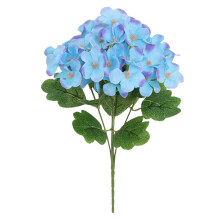 1PC Blue Artificial Hydrangea Bouquet, Silk Faux Hydrangeas with Stems for Home, Table Centerpieces & Wedding Decor
