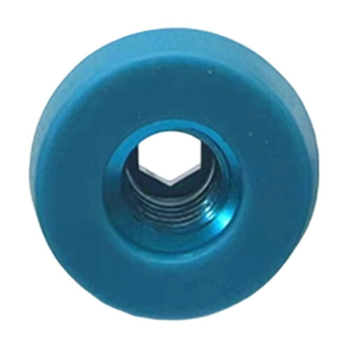 Billardkø bunddæksel – gummiprop, aluminiumslegering, 2