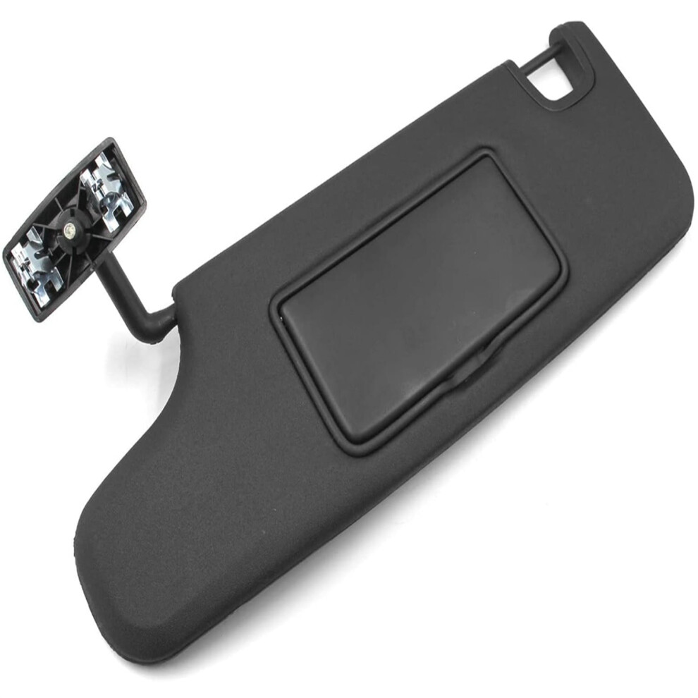 Left Driver Side Sun Visor Compatible With Jeep Wrangler Jk 2007-2018 Replace Black 9399596067858