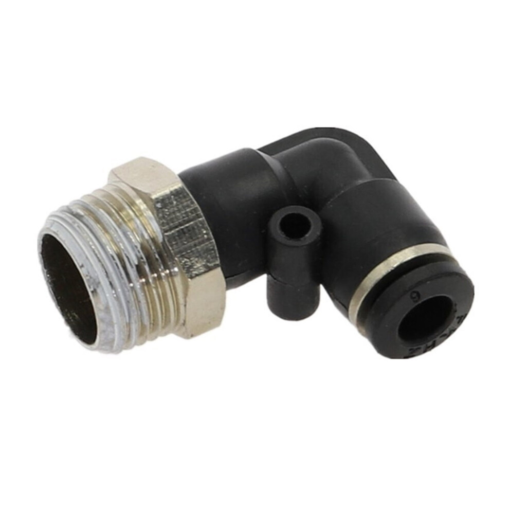 Pl Elbow Pneumatic Fitting Bsp Male Thread L Shape 1 Piece 968604359668