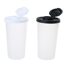 Ensemble de 2 salières et poivrières en plastique résistant à l'humidité