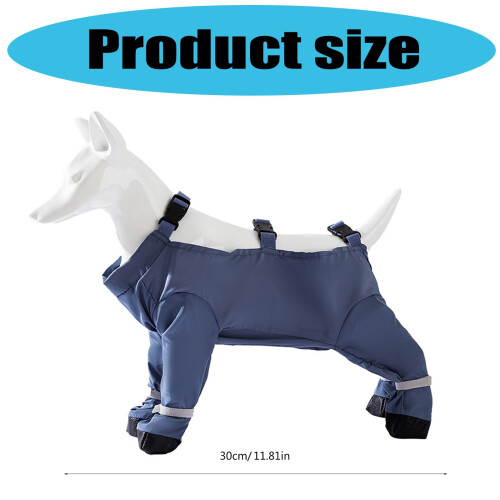 Calça impermeável para cães com proteção para as patas – Respirável e com memória. 2