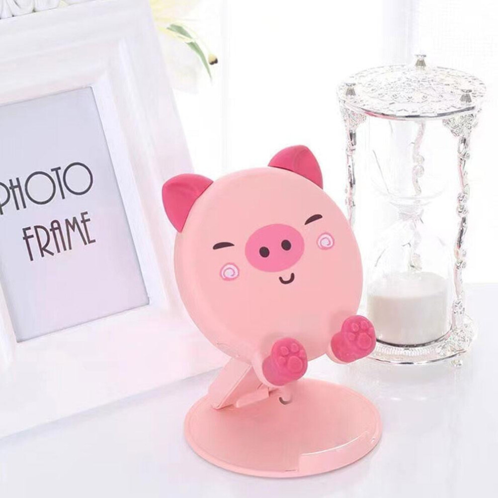 Abs Desktop Phone Stand/Pocket Mini Universal Cell Phone Tablet Desk Holder 9399596067797