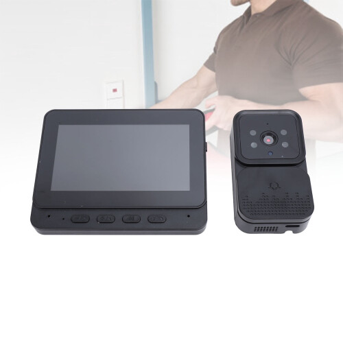 Video Intercom System 5MP Camera 120 Wide Angle 4.3" 2